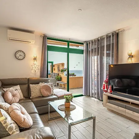 Apartment Paz Ocean View Luxury, Air Condition, Wifi, Heated Pool San Miguel de Abona