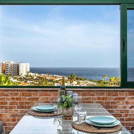 Paz Ocean View Luxury, Air Condition, Wifi, Heated Pool San Miguel de Abona