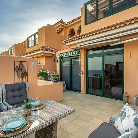 Paz Ocean View Luxury, Air Condition, Wifi, Heated Pool * San Miguel de Abona