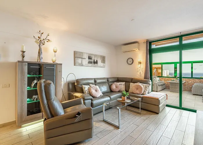 Paz Ocean View Luxury, Air Condition, Wifi, Heated Pool サンミゲル・デ・アボナ